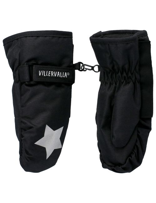Villervalla Handschuhe Sterne Wasserdicht (8000mm) schwarz 92 (18-24 Monate)