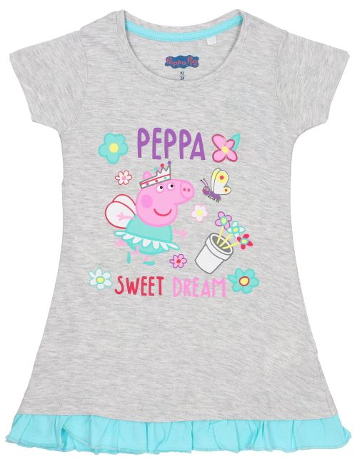 Peppa Pig Chemise de nuit Peppa Pig Floral Turquoise 5-6A (116 cm)
