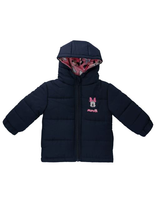 Disney Manteau d'hiver Minnie Mouse Doublé Bleu 0-6M (62-68 cm)