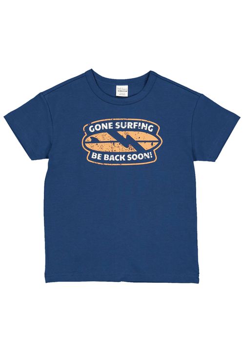 Fred s World by Green Cotton T-Shirt Unifarben dunkelblau 116