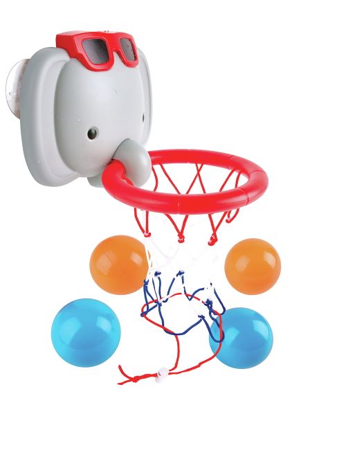 Hape 5 Teile Badespielzeug Schwimmendes Basketball-Set 26,5x24,2x8,2 cm 18+ Monate bunt