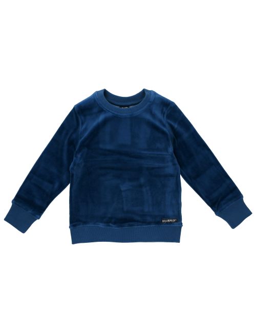 Villervalla Pullover Velours blau 116 (5-6 Jahre)