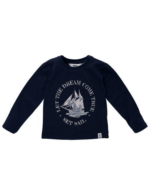 Ebbe Kids Langarmshirt dunkelblau Navy 110 (4-5 Jahre)