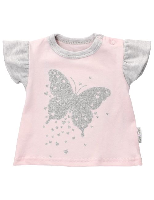Baby Sweets Top Schmetterling Lieblingsstücke rosa 56 (Neugeborene)