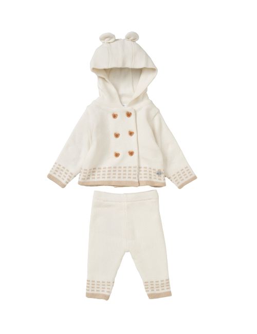 Rock A Bye Baby Boutique 2 pièces Ensemble Rayures Marron