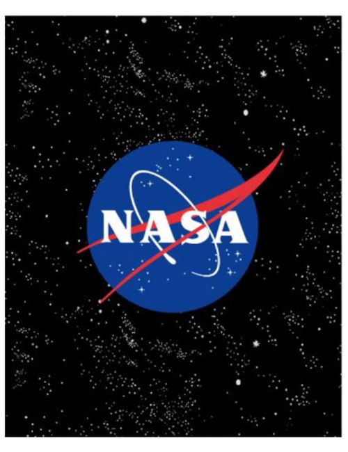 NASA - Insignia Couverture Dans l'espace Noir