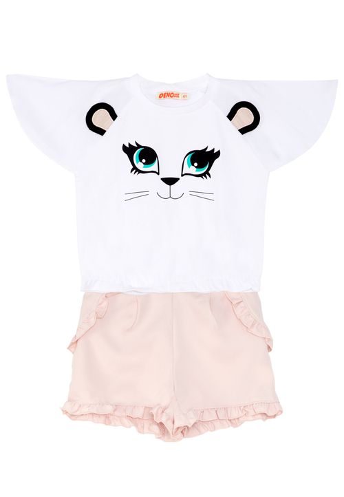 Zweiteiler Mädchen pink 98