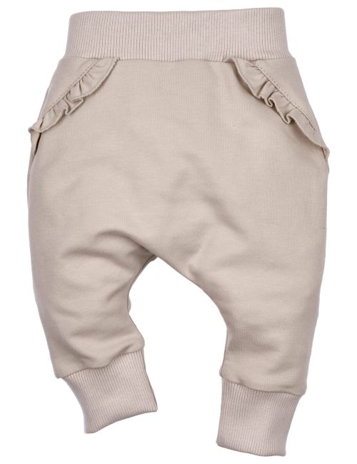NINI Hose Rüschen sand 62 (0-3 Monate)