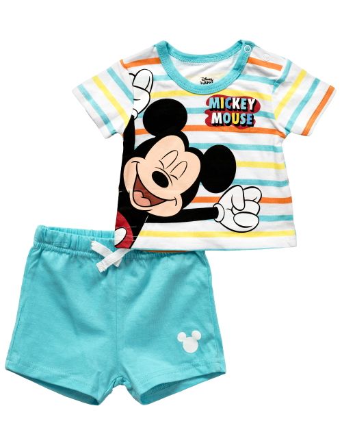 Disney 2 pièces Ensemble Mickey Mouse Rayures