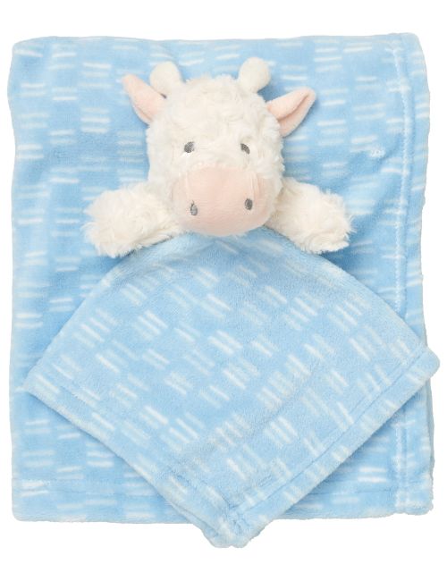 Snuggle Tots 2 pièces Ensemble Mouton 75x75 cm Blanc