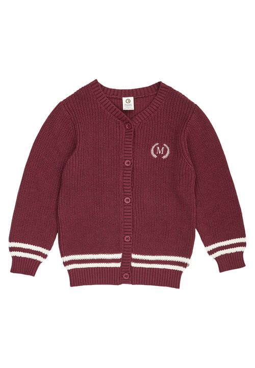 Green Cotton Strickjacke rot 86