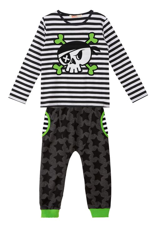 Sweat-Pants Set schwarz 110