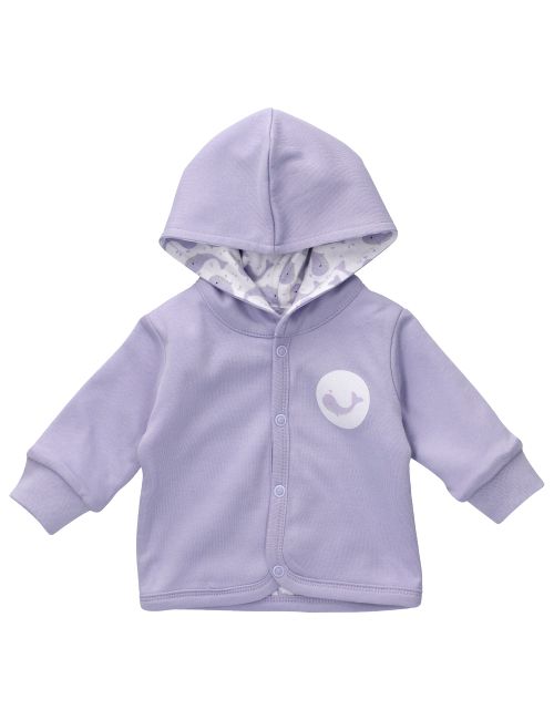 Baby Sweets Wendejacke Baby Wal Kapuze weiß 56 (Neugeborene)