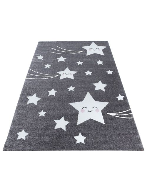 Teppich Sternschnuppe Sterne grau 80x150