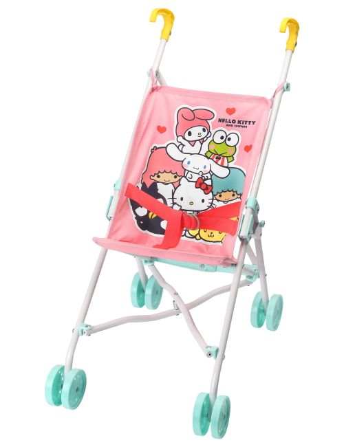 Hello Kitty Puppenwagen Hello Kitty CE-zertifiziert 540x270x400 mm 3+ Jahre rosa