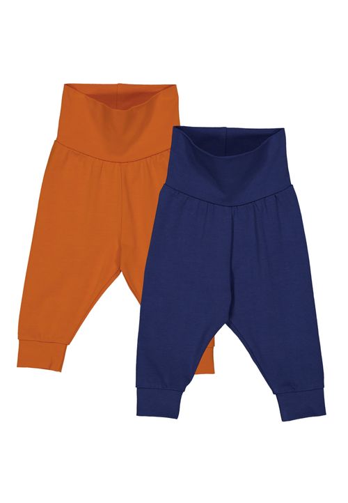 Fred s World by Green Cotton Babyhose Unifarben orange 68