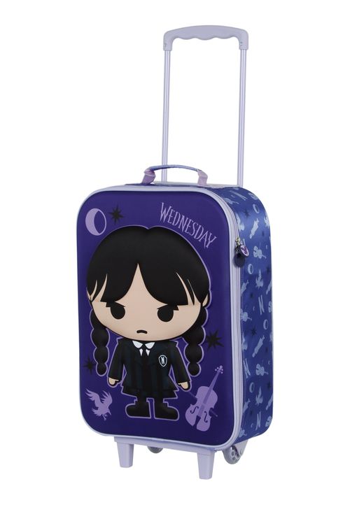 ednesday Chibi-Soft 3D Trolley Lila 33x52x17 cm lila Onesize Kinder