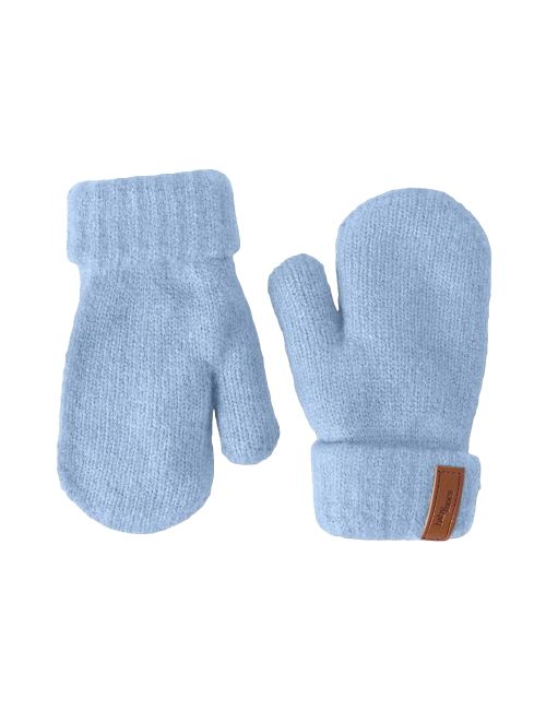 BabyMocs Handschuhe Fleece blau Onesize Kinder