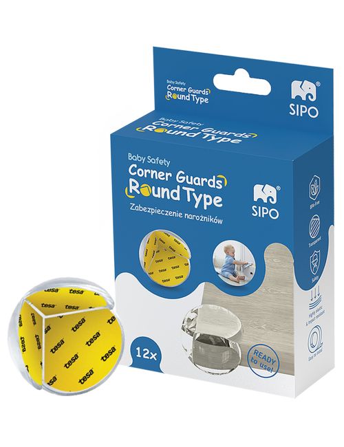 SIPO 12 pièces Protection rebords transparent