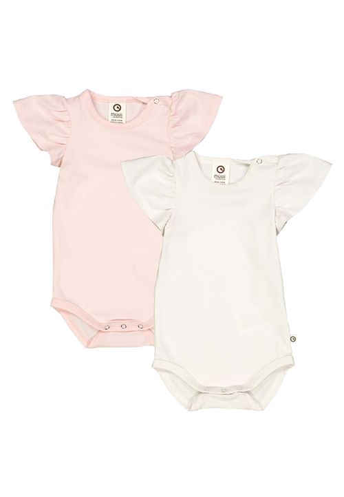 Müsli by Green Cotton Kurzarmbody Unifarben bunt 56