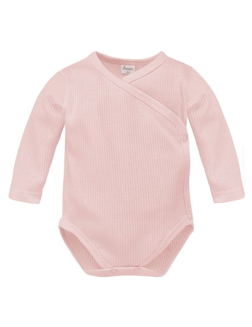 Pinokio Wickelbody Gerippt rosa 68 (3-6 Monate)