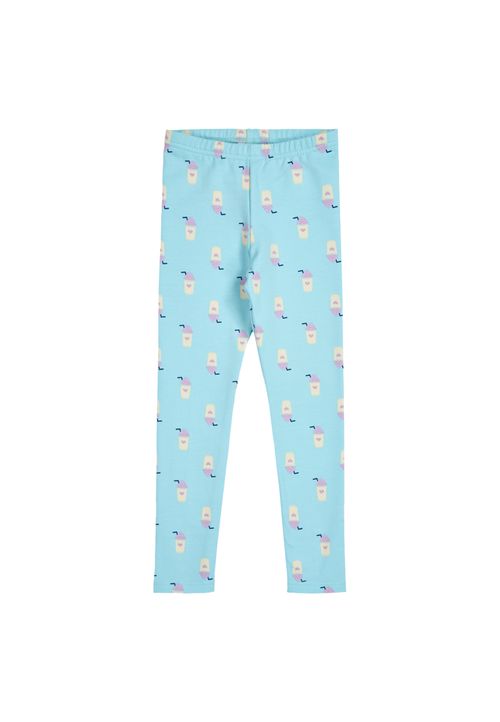 Fred s World by Green Cotton Leggings Alloverprint hellblau 86