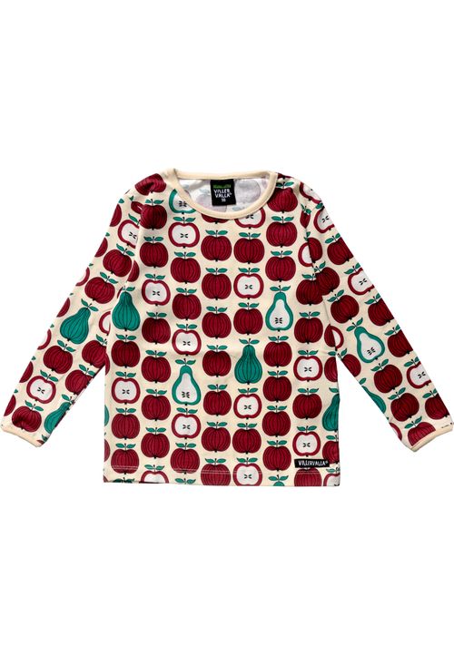 Villervalla Garden Fruit Langarmshirt blau 140
