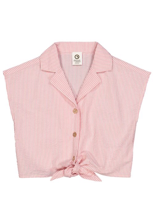 Müsli by Green Cotton Top Streifen rosa 104