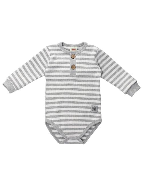 Makoma Body Streifen grau