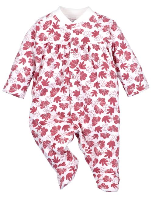 NINI Grenouillère Floral Rouge