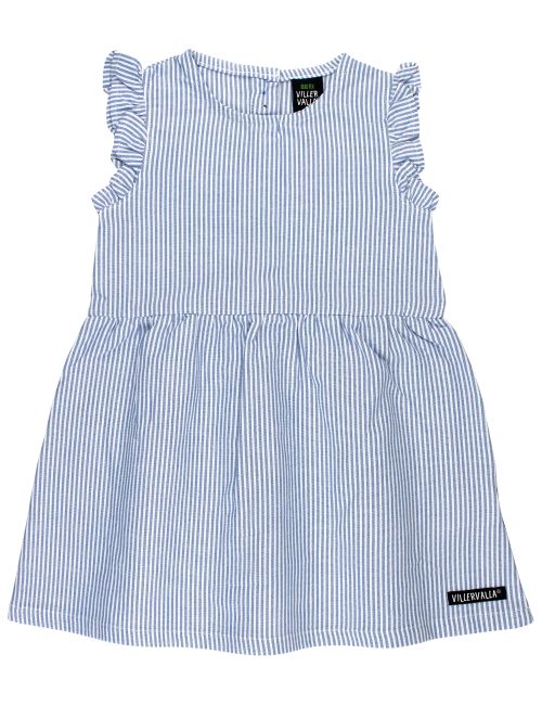 Villervalla Robe Rayures Rose