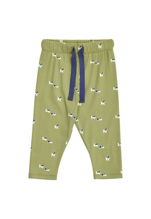 Green Cotton Babyhose gruen 56