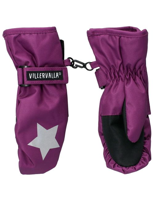 Villervalla Handschuhe Sterne Wasserdicht (8000mm) lila 92 (18-24 Monate)