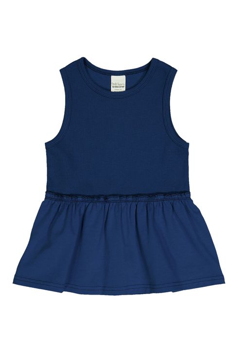 Fred s World by Green Cotton Top Unifarben dunkelblau 104