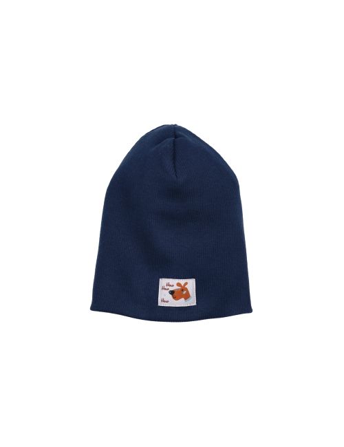 NINI Mütze Hund navy 86 (12-18 Monate)