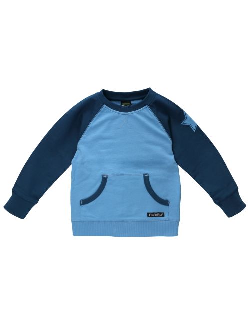 Villervalla Pullover Sterne blau 122 (6-7 Jahre)