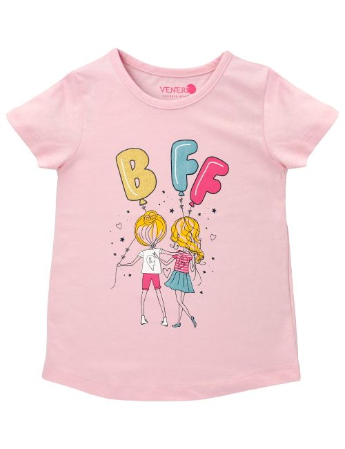 VENERE T-Shirt BFF rosa 110 (4-5 Jahre)