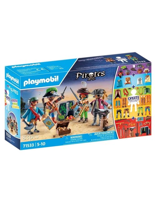 Playmobil 83 Teile PLAYMOBIL® Piraten My Figures 4+ Jahre bunt