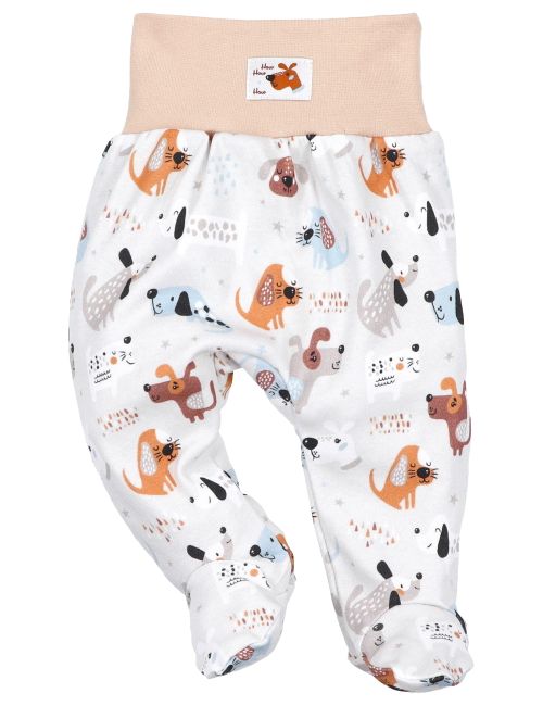 NINI Hose Hund weiß 62 (0-3 Monate)