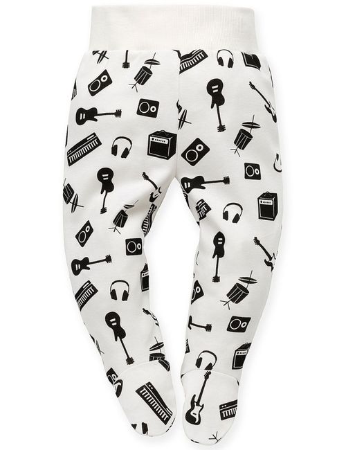 Pinokio Schlafanzughose Musik weiß