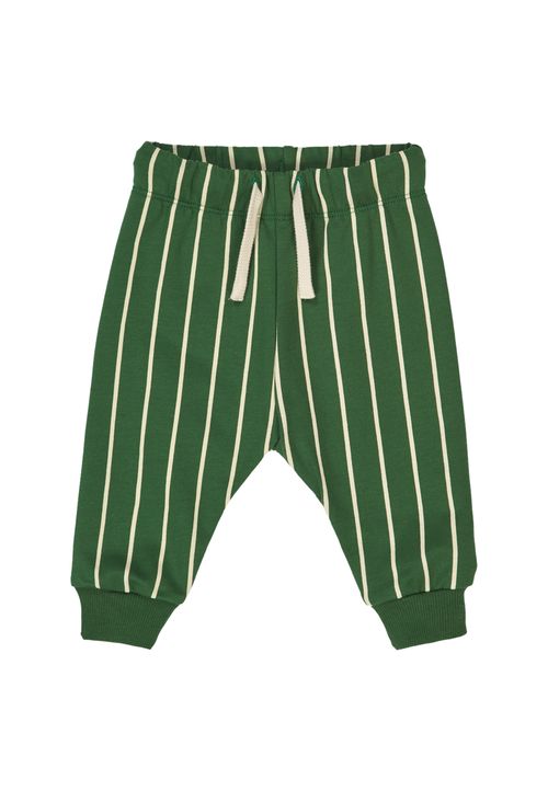 Müsli by Green Cotton Babysweathose Streifen grün 56