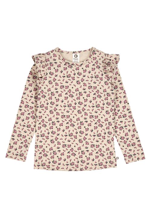 Müsli by Green Cotton Langarmshirt Blumen bunt 86