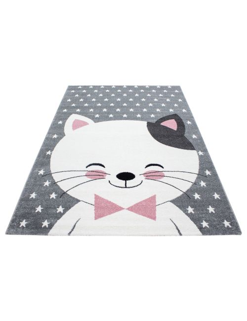 Teppich Katze Sterne grau 80x150