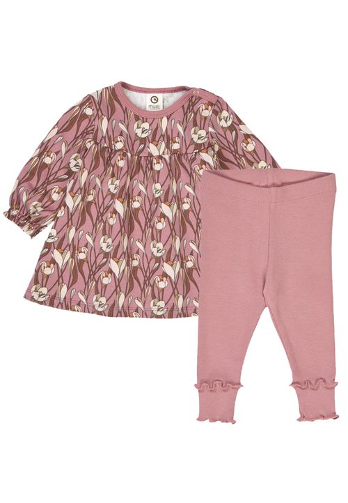 Müsli by Green Cotton Set Blumen rosa 56