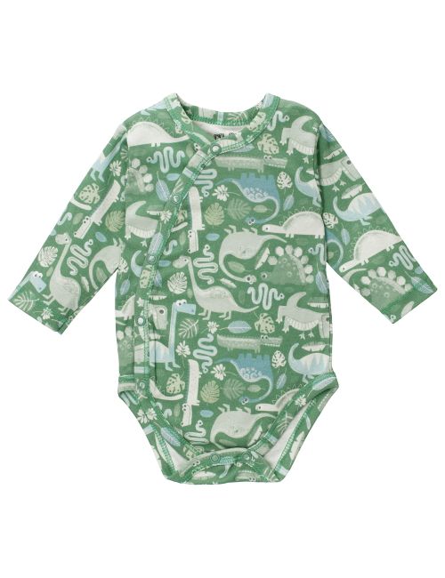 NINI Wickelbody Dino grün