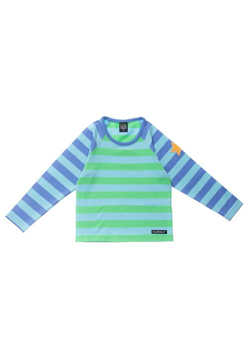 Villervalla T-Shirt Gestreift blau 140