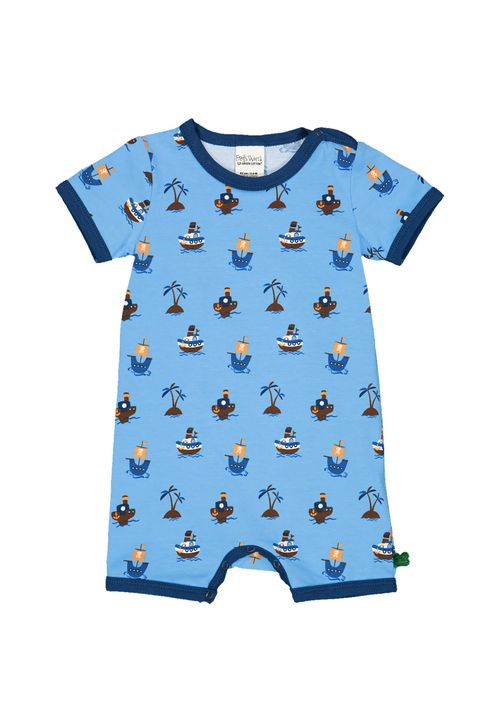 Fred s World by Green Cotton Spieler Alloverprint blau 68
