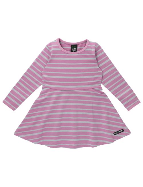 Villervalla Kleid Streifen rosa 92 (18-24 Monate)