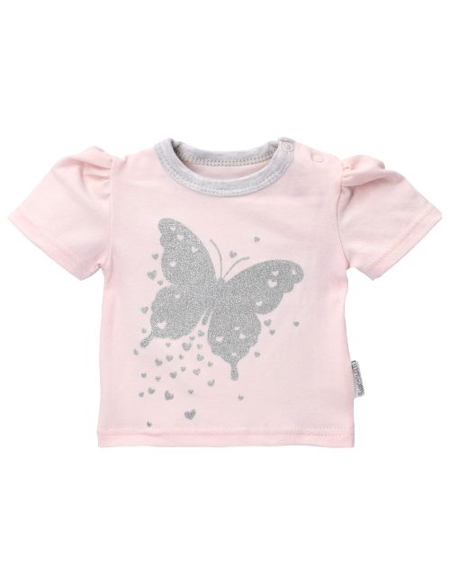 Baby Sweets T-Shirt Schmetterling Lieblingsstücke rosa 56 (Neugeborene)