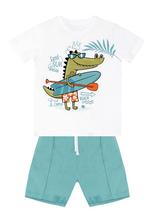 Denokids Unifarben blau 104